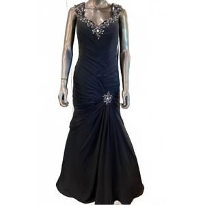 NEW VM COLLECTION women's mermaid gown in black